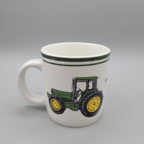 John Deere Tractor Mug Nothing Runs Like A Deere Ceramic Coffee Cup 12 Oz - Picture 4 of 9
